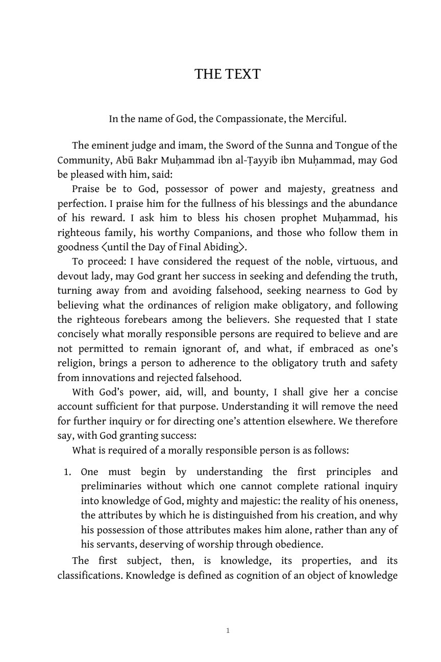 Opening translation page 1 of The Book of Fairness